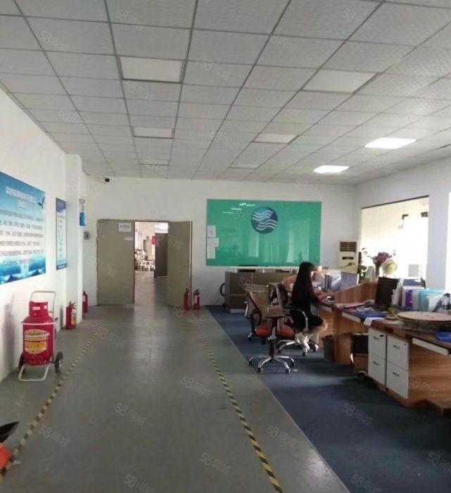 沙井芙蓉工业区1200平米6米高带航车带装修厂房低价出租