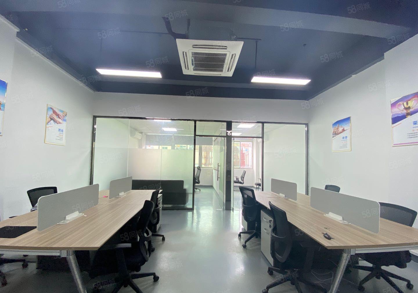 西乡银田工业区，楼上精装修138平带家私，2吨货梯，价格可谈