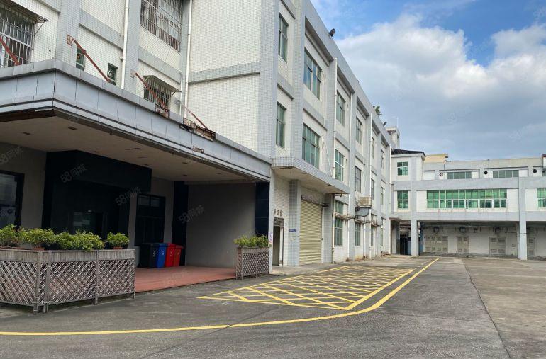 松岗原房东红本精装修独院3层11650平带无尘车间厂房出租