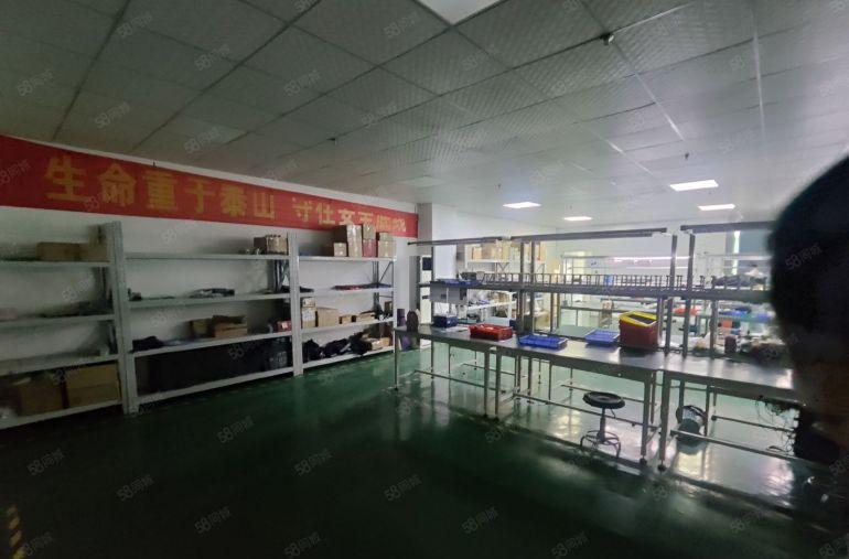 沙井450平厂房仓库出租精装修带前台园区停车位充足形象好