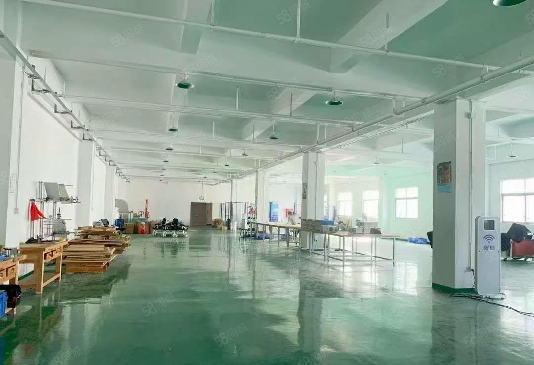 石岩1800平高质量精装修厂房仓库出租分租分租原房东大型园区