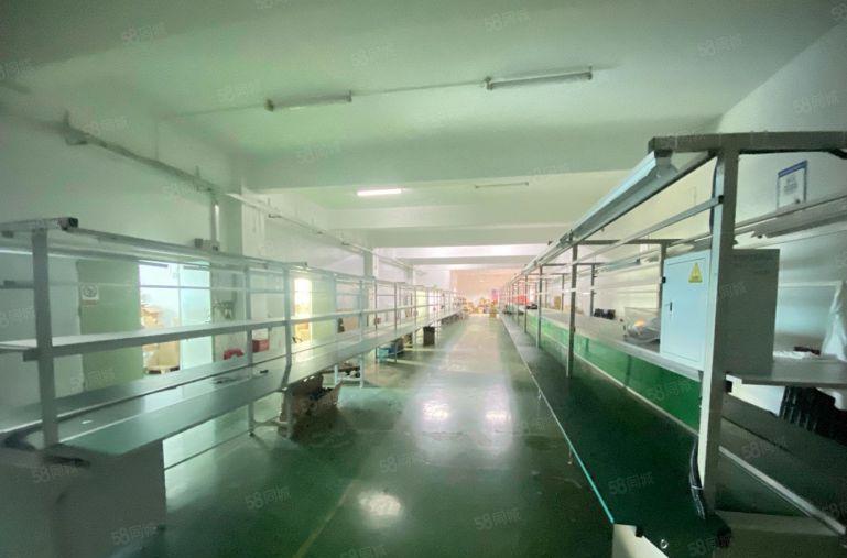 石岩官田地铁口19元楼上500平精装修厂房出租仓库出租可分租