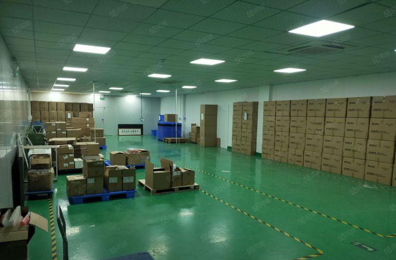 松岗1341平精装修厂房出租107国道边原房东工业园仓库分租