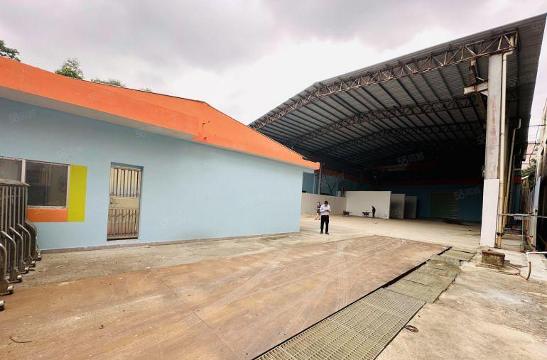 石岩新出独门独院钢构3000平厂房仓库出租带大空地停车免费