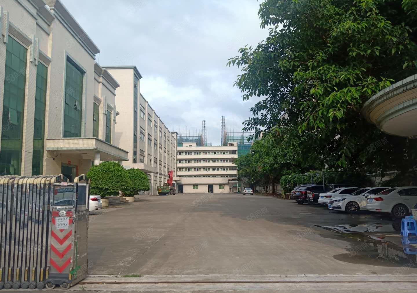 石岩地铁口附近红本厂房6000平出租精装修大小可分空地大