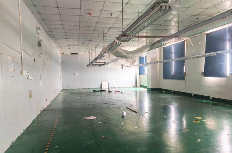 沙井沙头西环路旁二楼500平方米精装修厂房出租