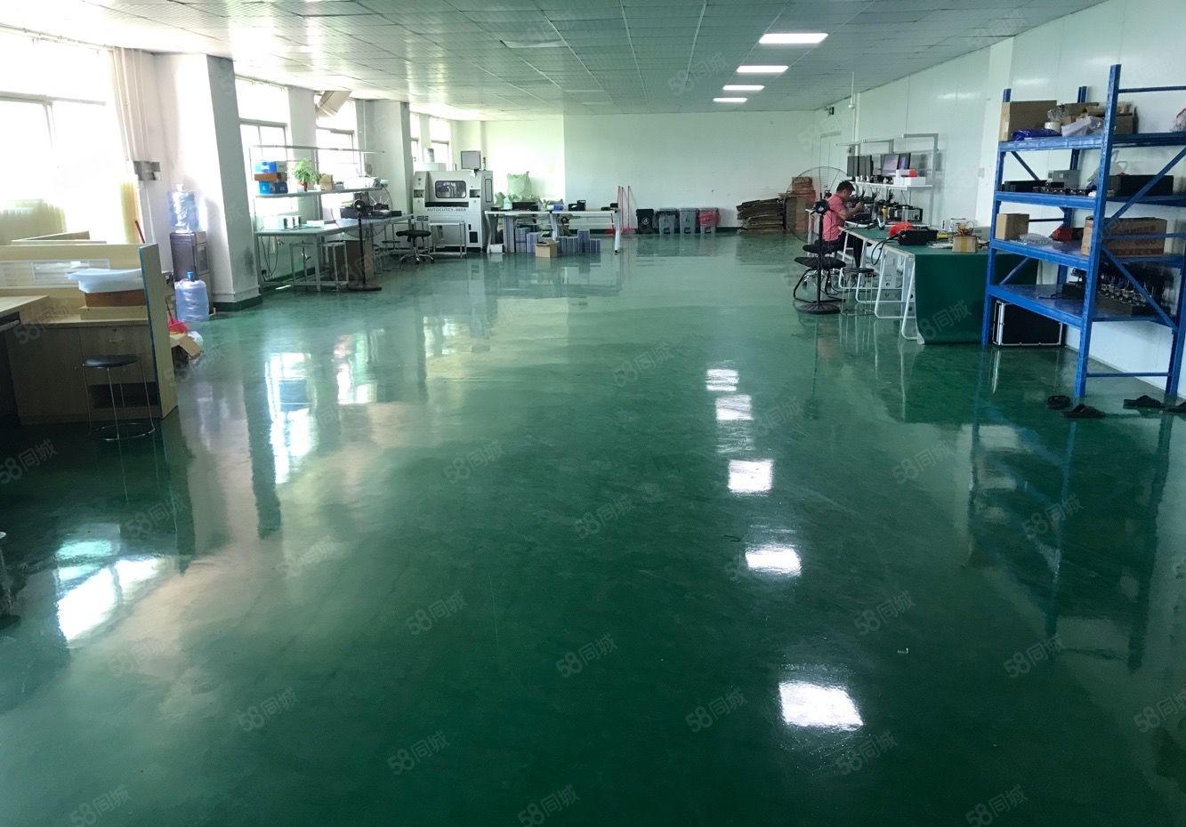 宝安西乡固戊精装厂房2000平，航城路口超大工业园区