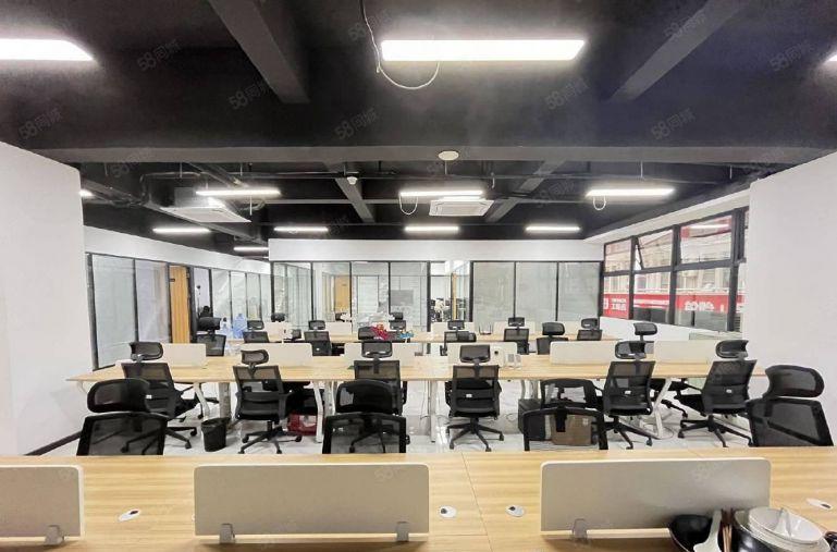 石岩创意园出租1200平带装修原房东整层一楼厂房出租转租