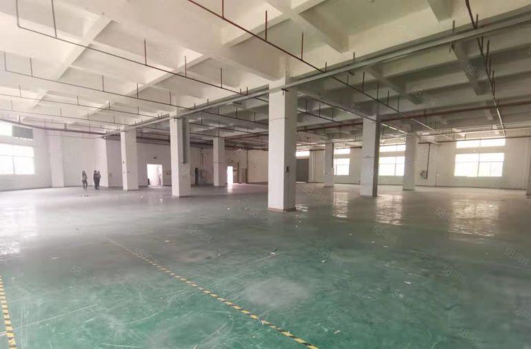 福永机场工业园区带装修一楼1500平厂房仓库出租分租空地大