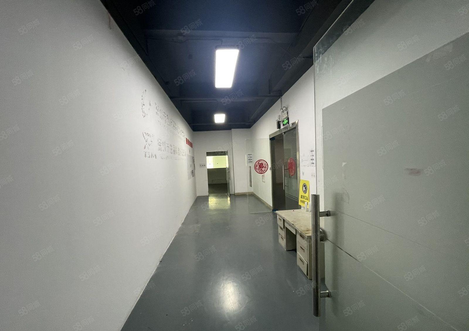 石岩水田外环路边上工业厂房1000平方出租，原房东，精装修