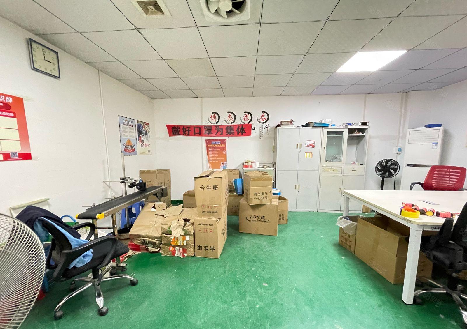 西乡固戍，电梯口位置，带装修502平跟540平厂房仓库出租