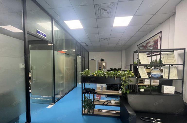 沙井马鞍山地铁口300平精装办公室租赁电商仓库出租水电到位