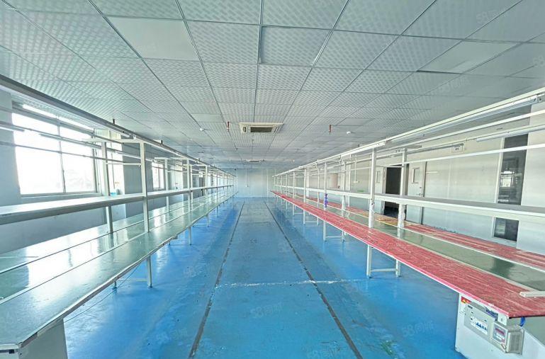 1000平方西乡航城街道工业园区电商仓库厂房出租可分租空地大