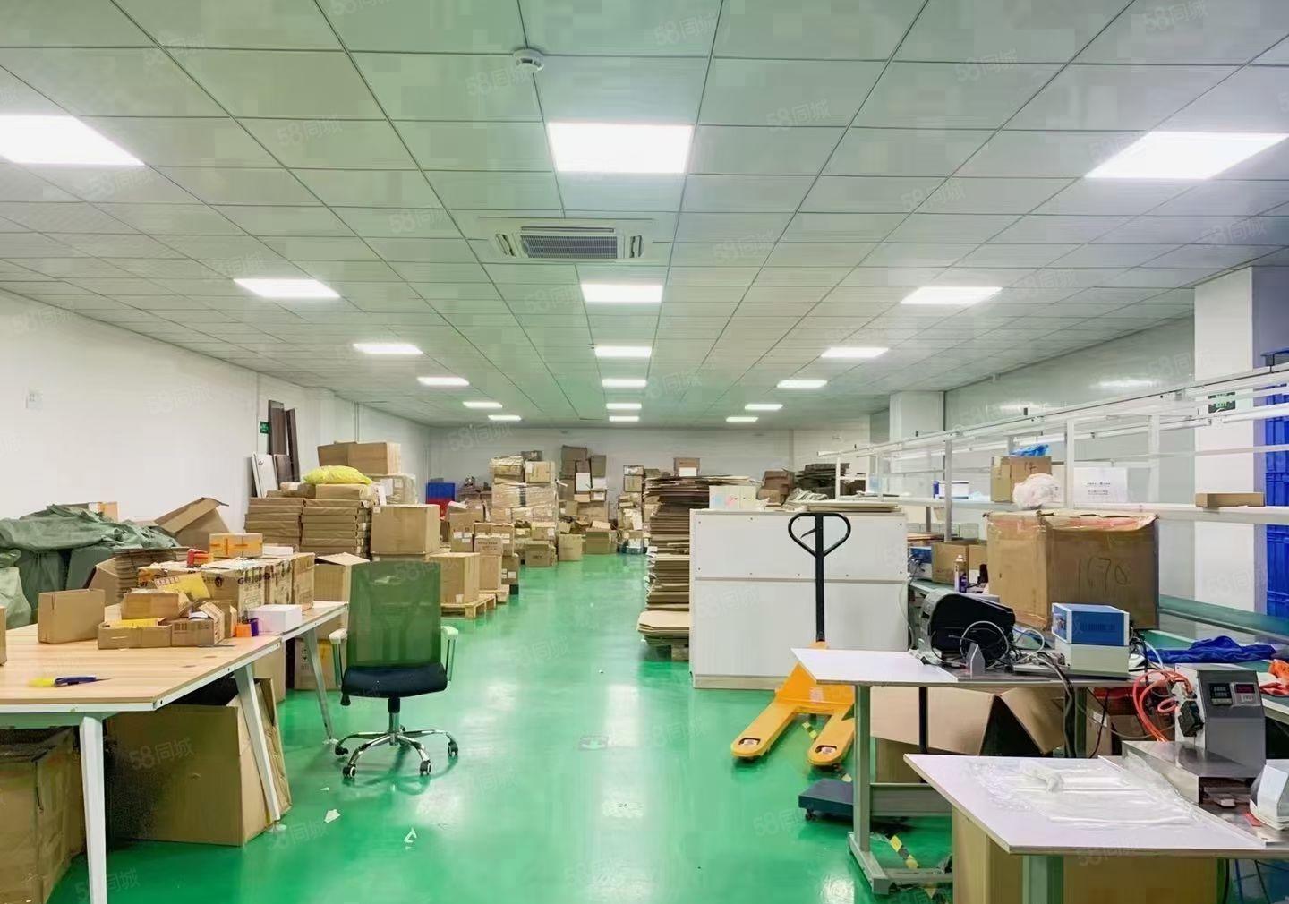 福永凤凰山脚下楼上1000平米精装修厂房出租招租分租独院仓库