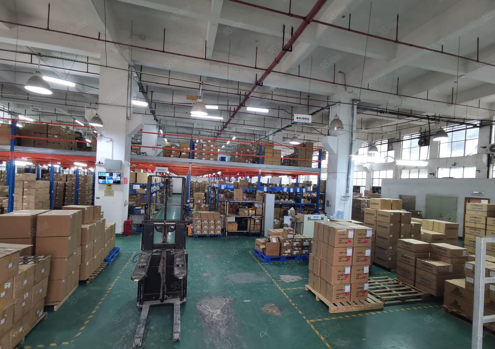 一楼层高7.6米 宝安黄田厂房 带消防喷淋 卸货平台可进大车