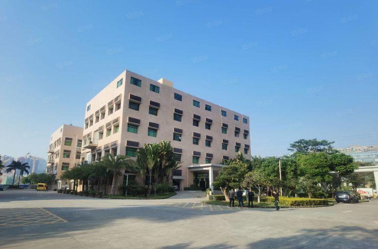 西乡固戍独栋6000平红本厂房低价出租整层可以分租可做仓库