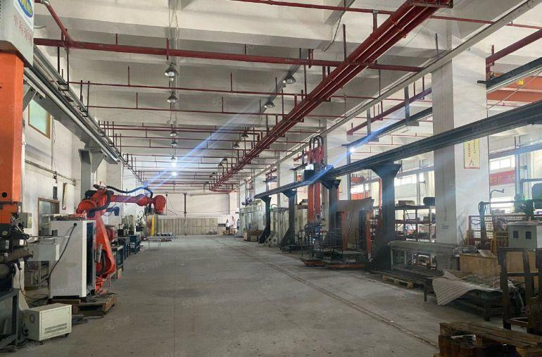 西乡固戍原房东一楼二楼3000平6米高带行车厂房仓库出租低价