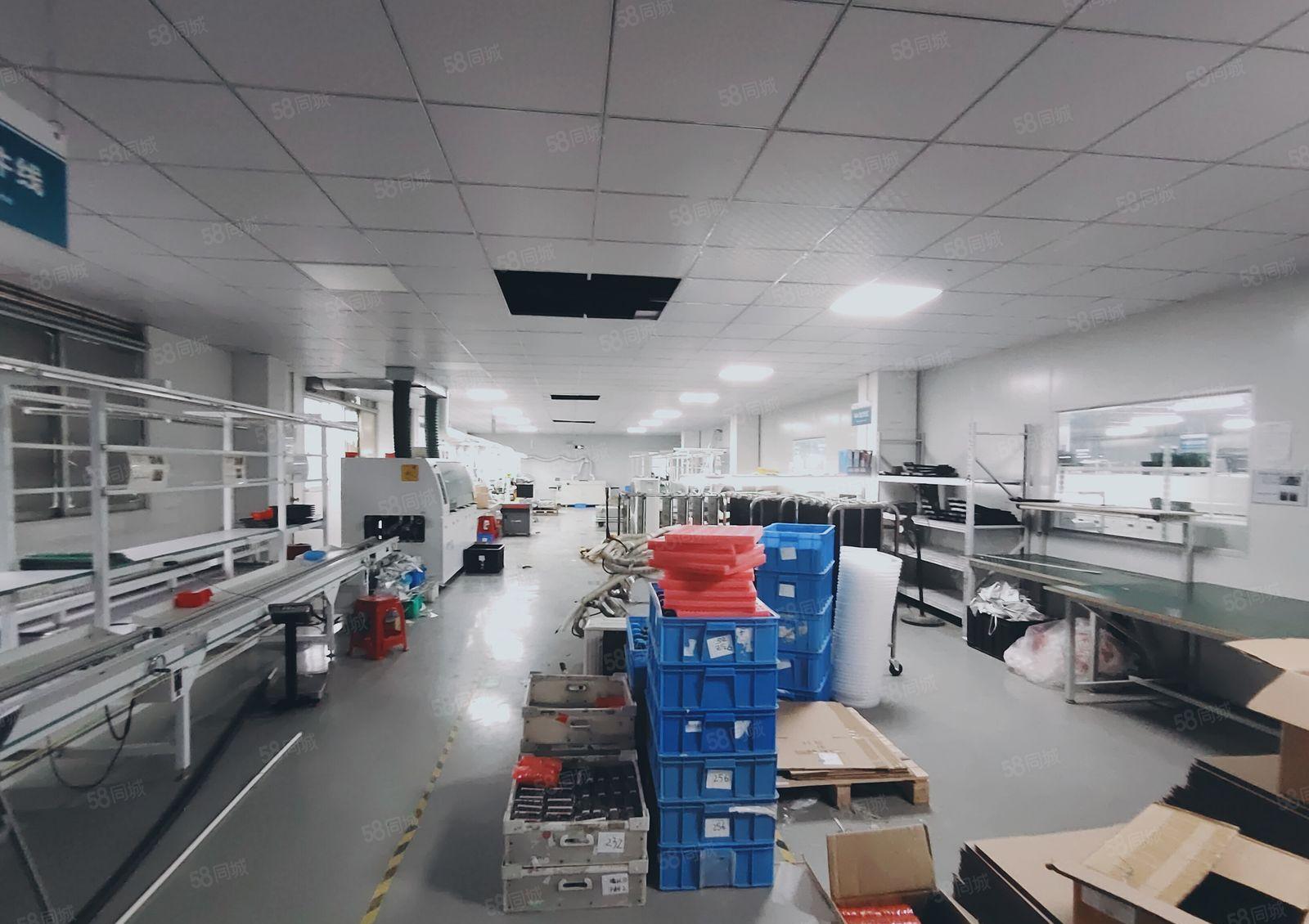 福永桥头无尘车间厂房出租1800现成装修SMT洁净车间拉线