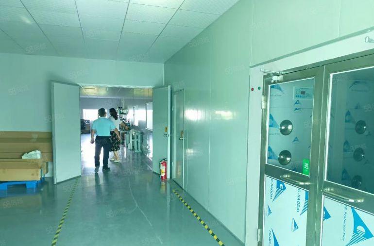 松岗碧头工业园现成二楼600平无尘车间出租带精装办公室