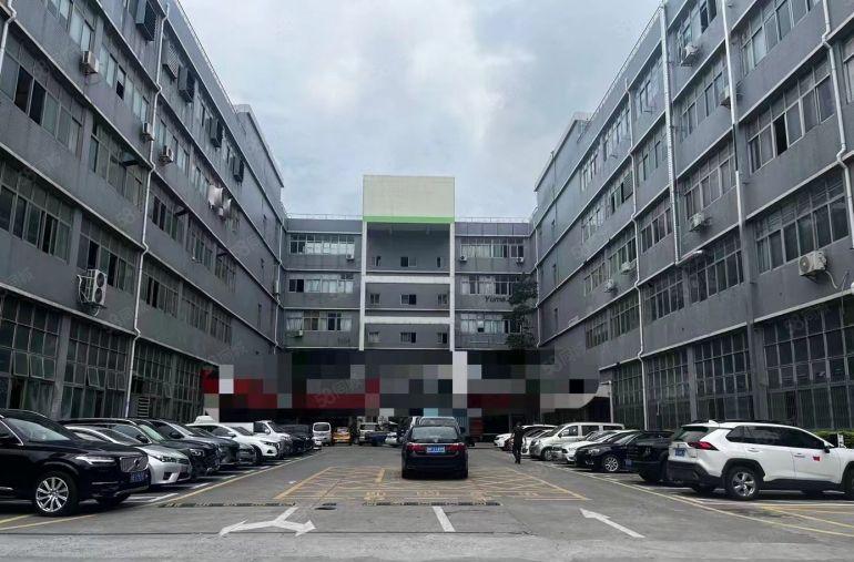 500平起租沙井地铁口红本8000平独院厂房出租精装修分租