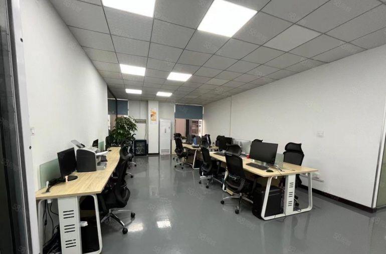 西乡鹤洲恒丰工业城1000平厂房出租精装修办公电子设备组装