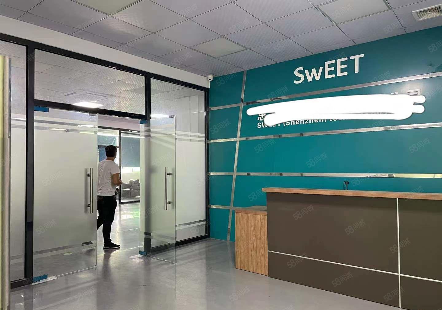 福永地铁口1600精装修厂房出租分租仓库招租独院无尘车间分租