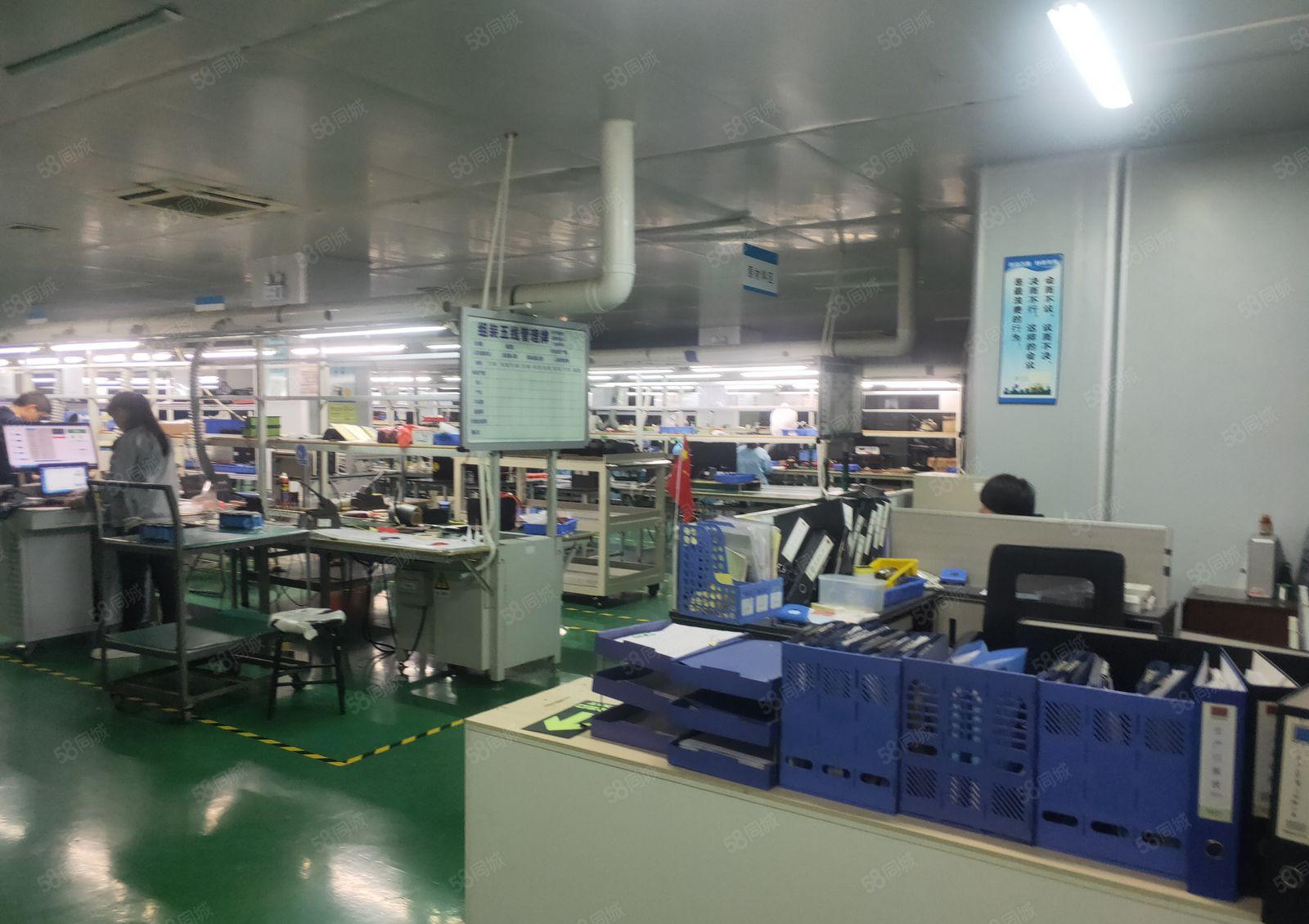 沙井松福大道旁边共和工业园区独门独院13层6000平方出租