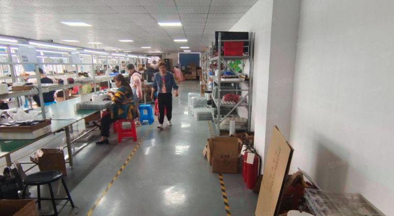 福永塘尾靠沙井600平厂房出租精装修办公室一楼物流仓库可分租