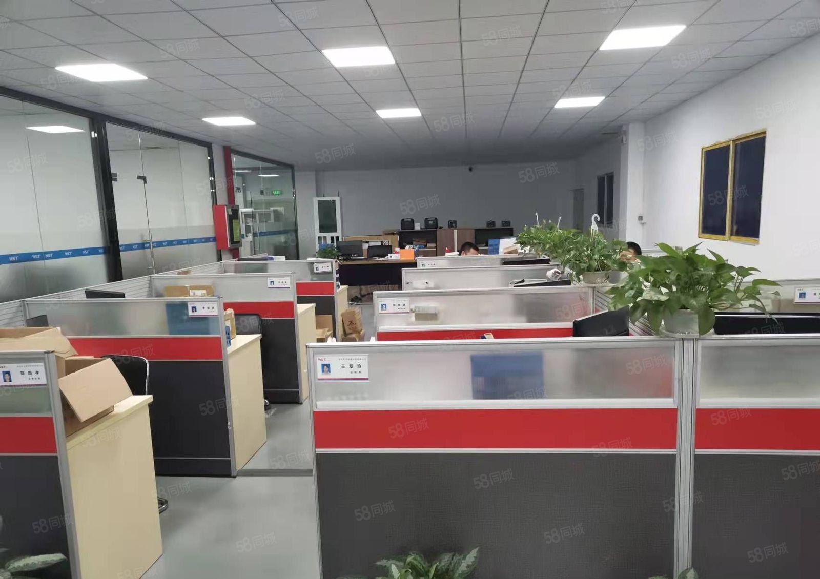 福永塘尾大型园区原房东独立整层1050平带装修厂房出租