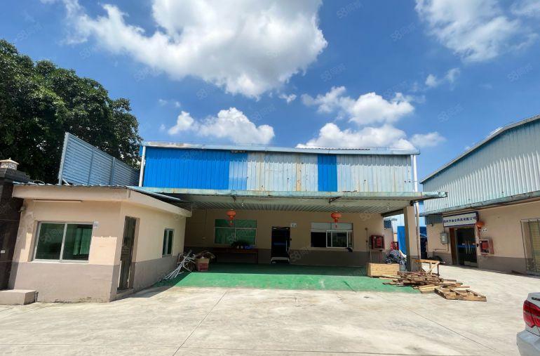 宝安碧头地铁口新出独院钢构厂房出租1700平，精装修滴水8米