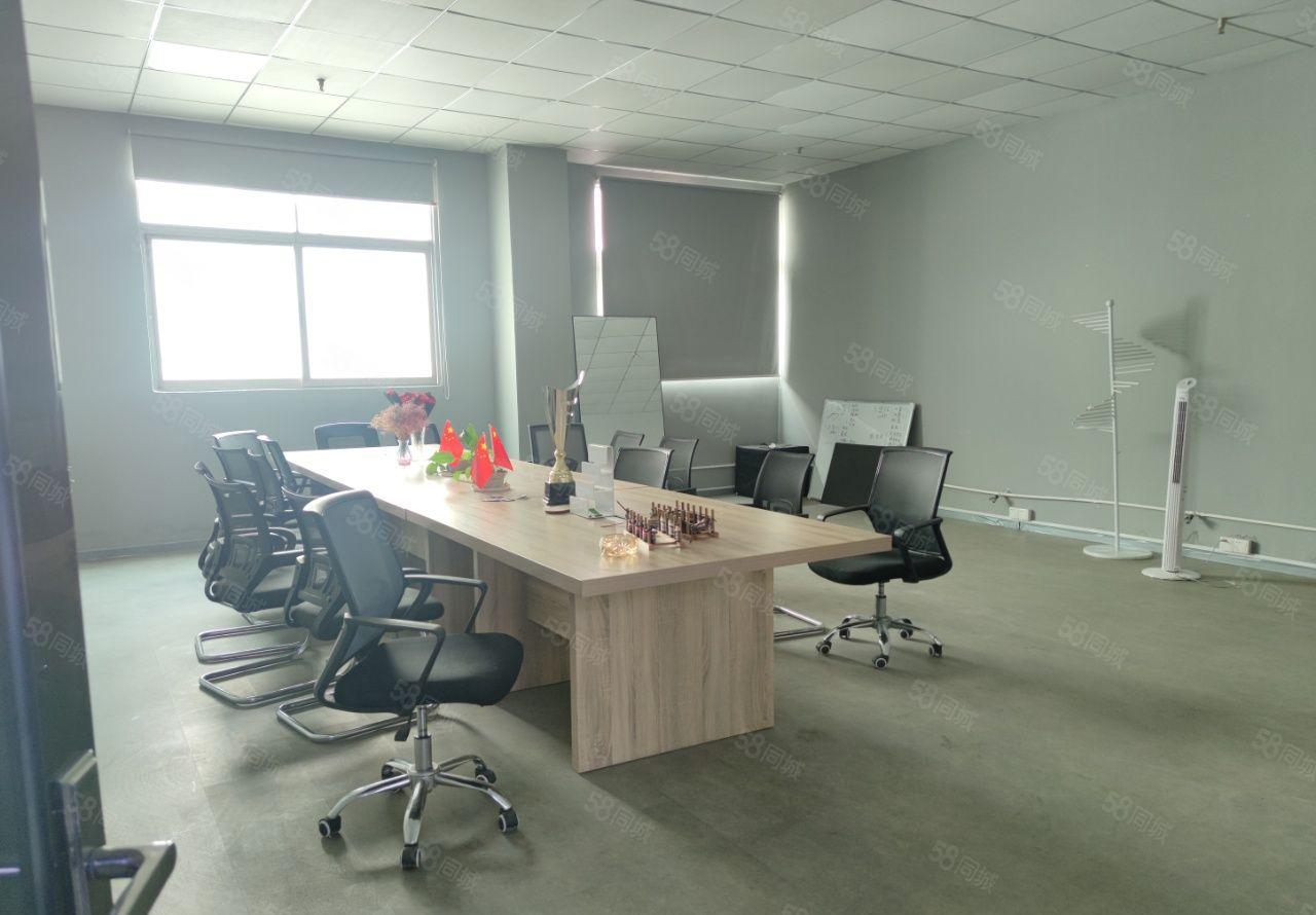 福永新和沿江高速整层厂房2200平现成装修出租分租易招工