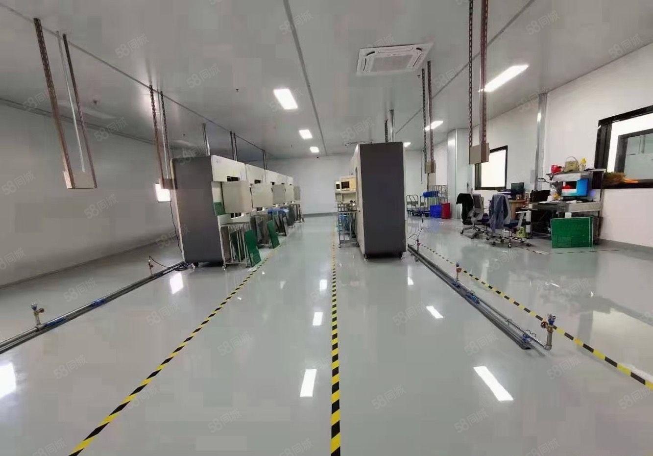 500平起分宝安沙井楼上1500平特价厂房出租精装修整租