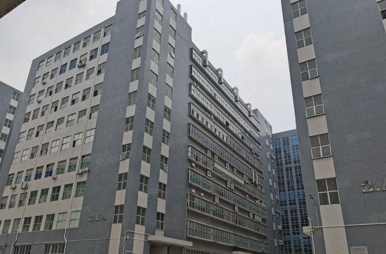 石岩塘头新出楼上1380平带装修厂房出租，离高速出口非常近