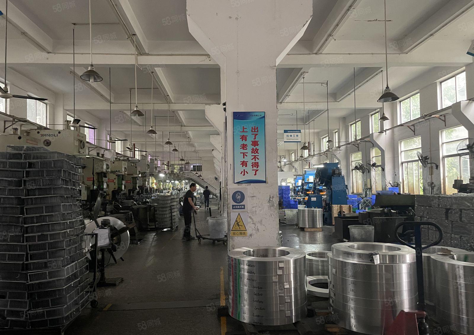 松岗中心区大型工业园独栋6000平厂房仓库出租，无公摊可分租