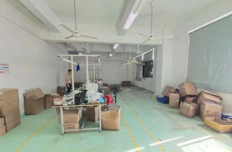 西乡，桃源居附近，大型工业园，新出楼上带装修厂房600平出租