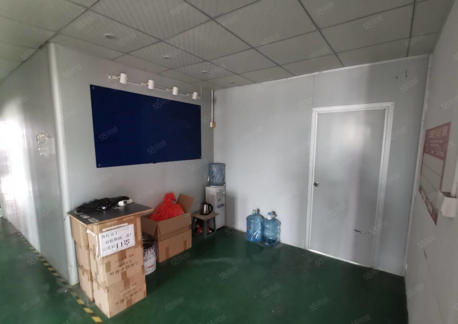 西乡鹤州九围洲石路边楼上300平22每平带装修车间办公室前台