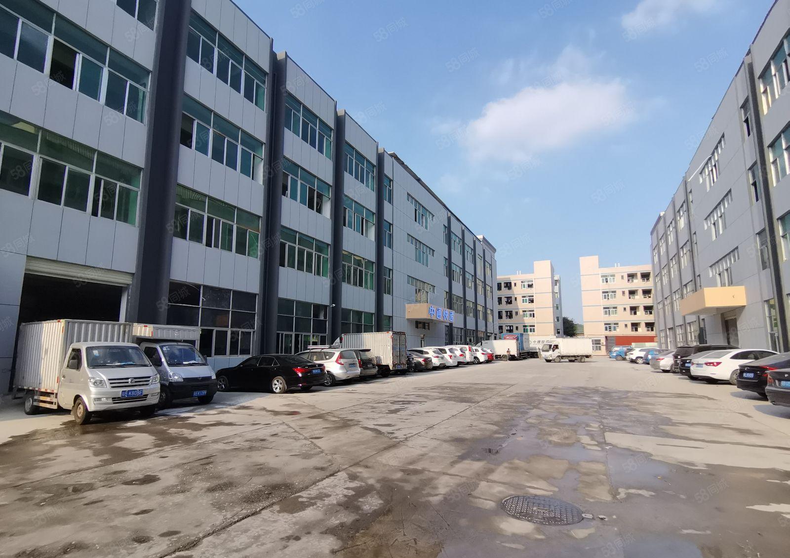 原房东零公摊！福永怀德独栋厂房仓库出租，300平起分租精装修