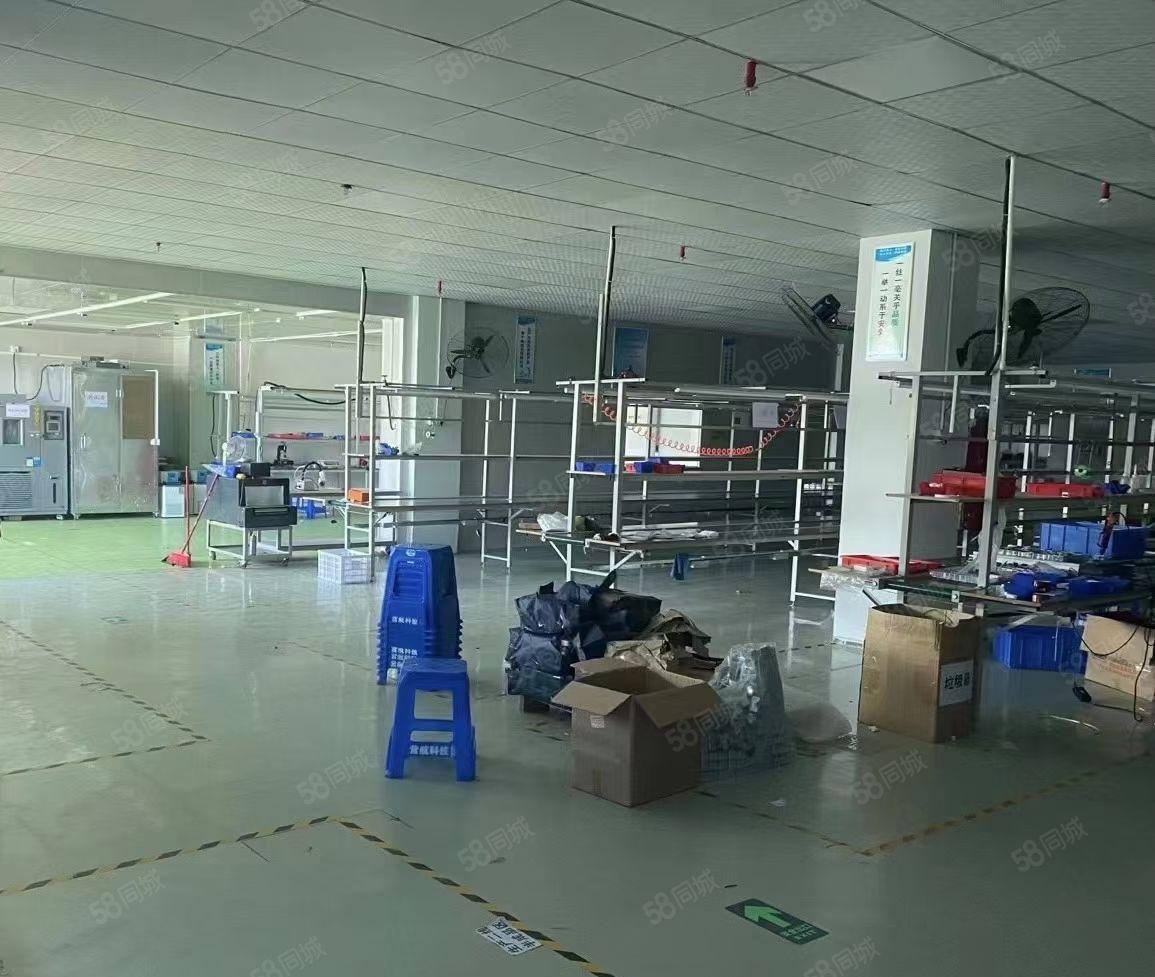 新安兴东楼上1300平厂房，可分租可仓库可生产，大车进出方便