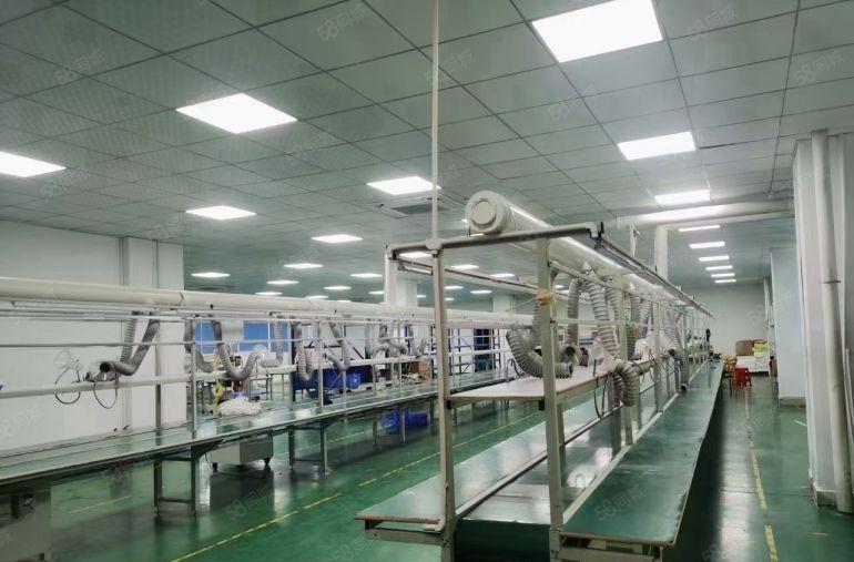 石岩外环路精装修楼上1000平厂房仓库出租电子设备组装加工