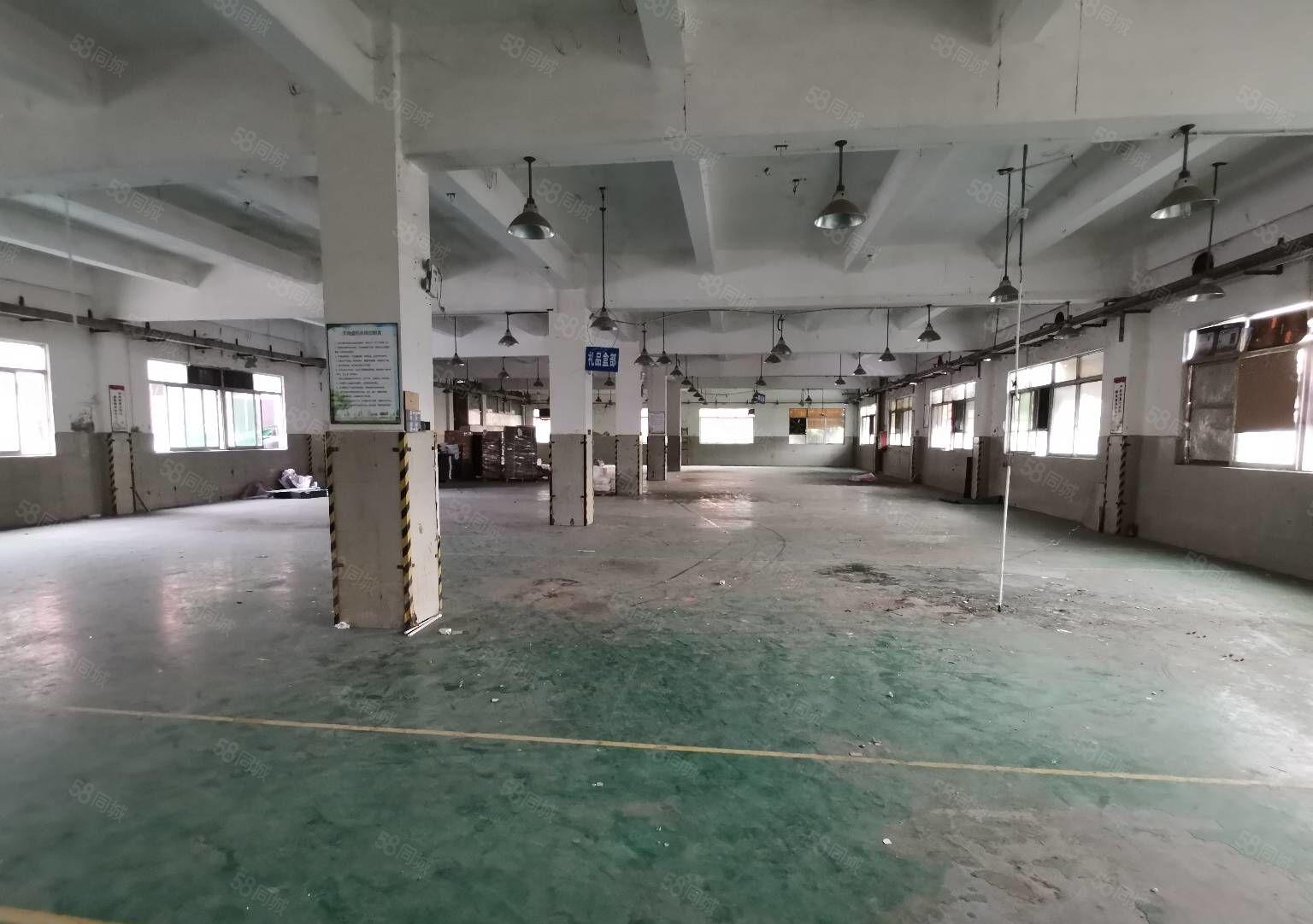 西乡洲石路旁独院分租一楼300平快递物流仓储可进出17米拖头