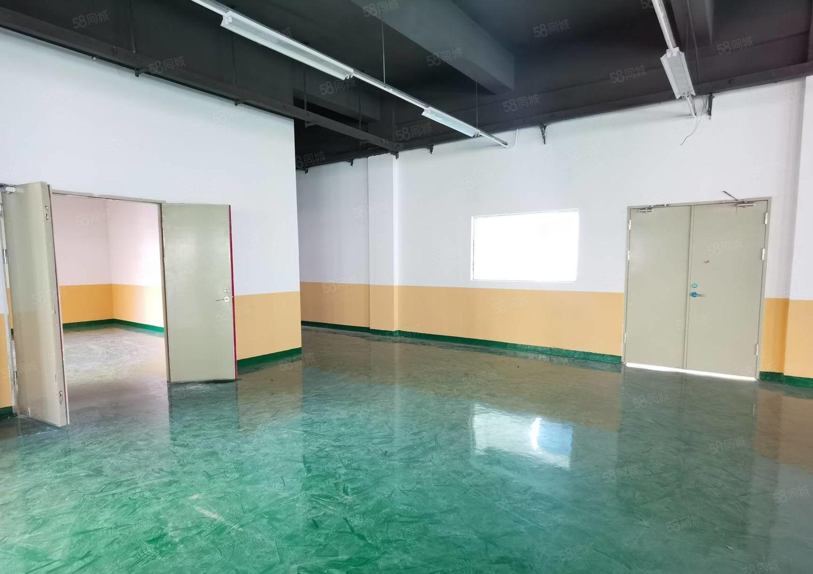 精装修福永立新湖楼上1000平厂房出租水电齐全园区管理有序