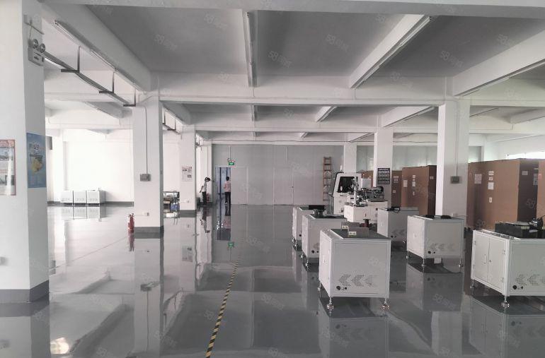 福永大洋田楼上400平精装修厂房低价出租仓库一楼空地大车位