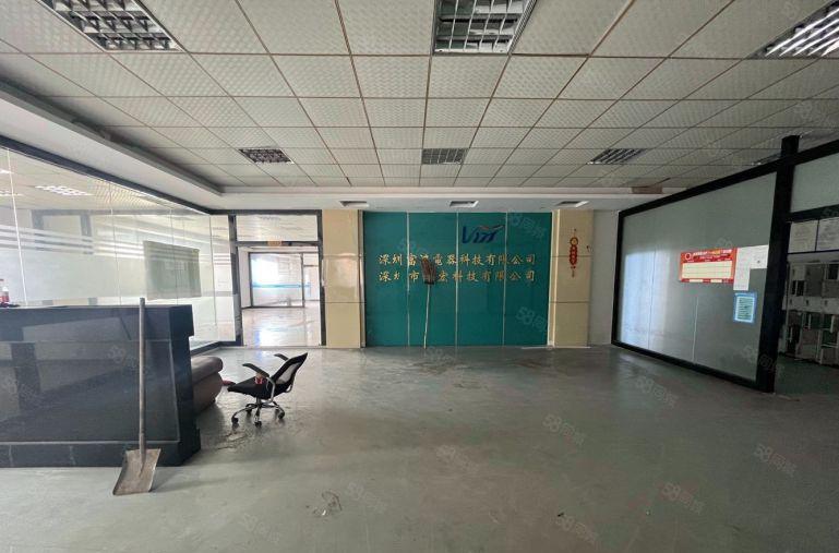 沙井地铁口万丰海岸城楼上厂房出租可分租可做办公生产仓库精装修