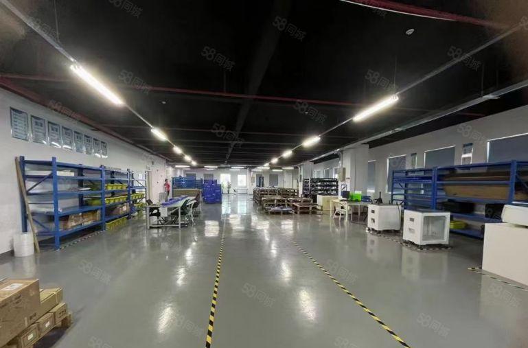 松岗地铁口1480平一楼精装修厂房出租办公室电商仓库低价分租