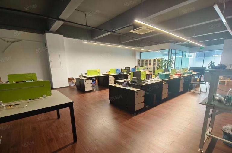 松岗溪头地铁口原房东500平精装修办公室厂房出租招租