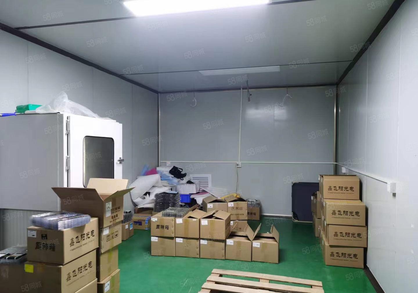 西乡九围大型工业区楼上1600平精装修厂房出租可分租无转让费