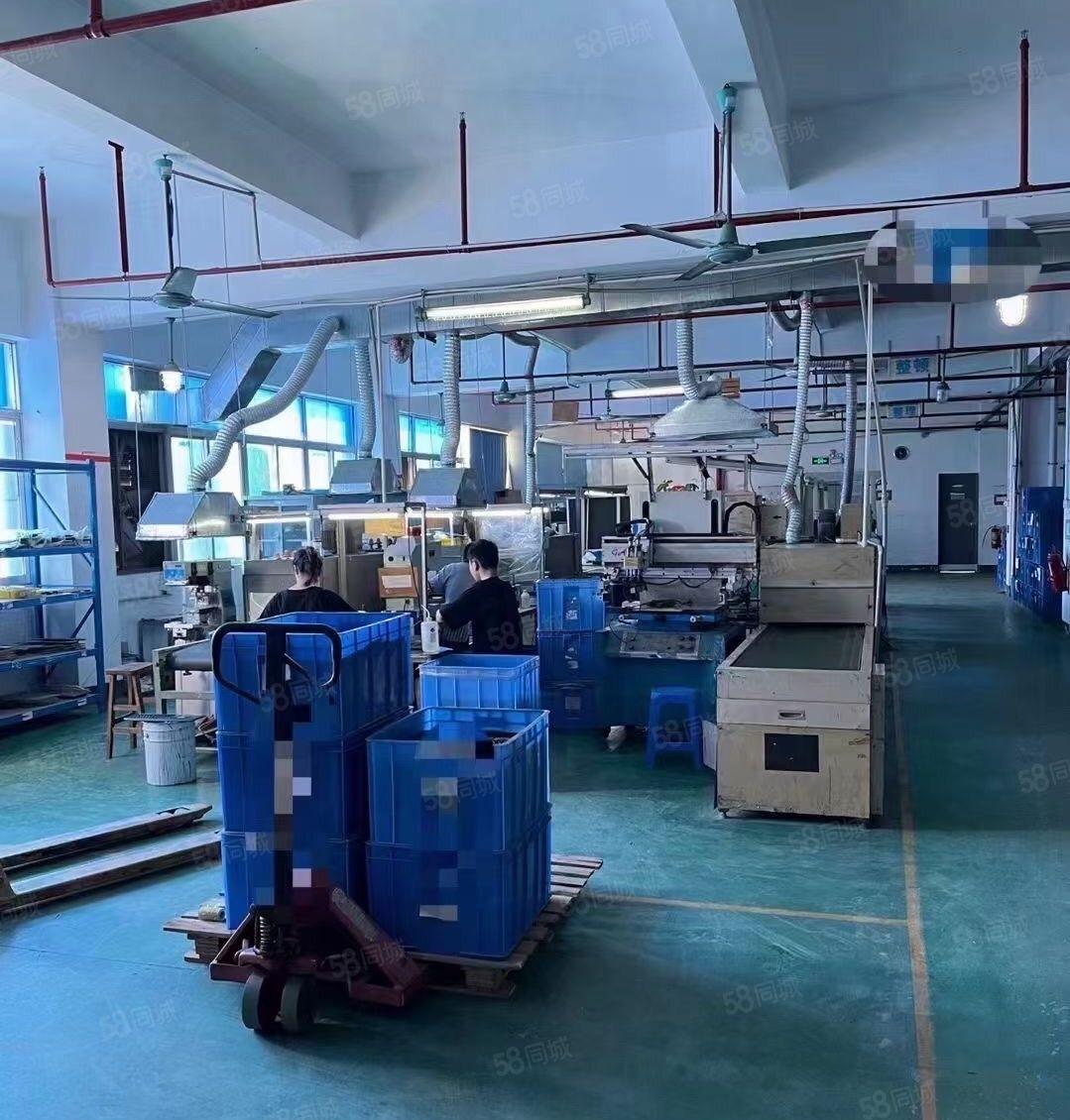 沙井和一大型工业区标准厂房出租楼上1100平