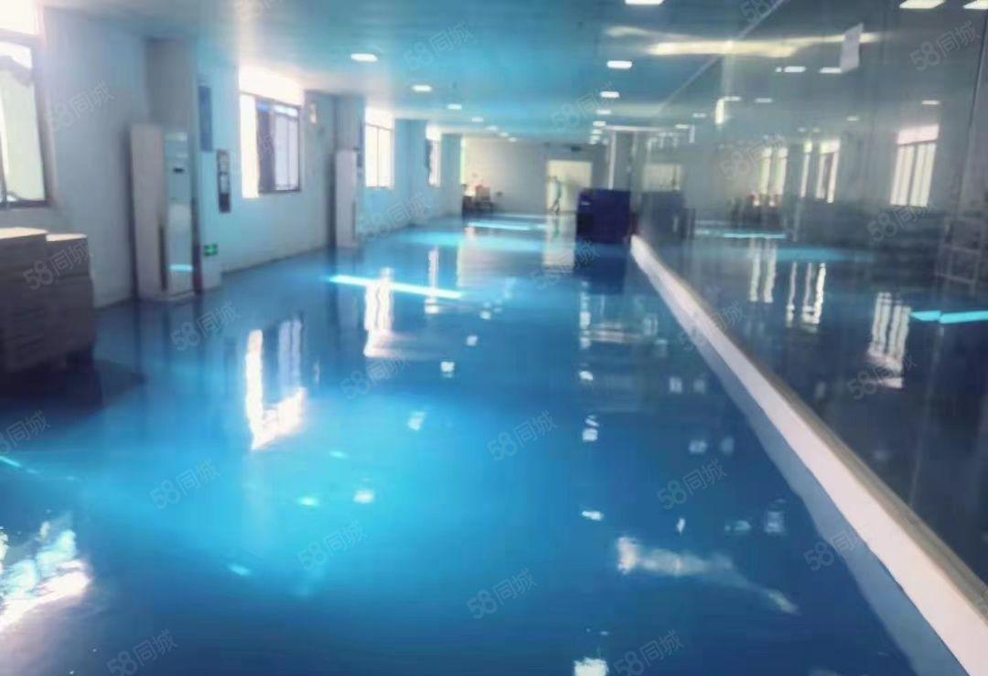 西乡铁岗独院原房东2300平精装修全新地坪漆空地大水电到位