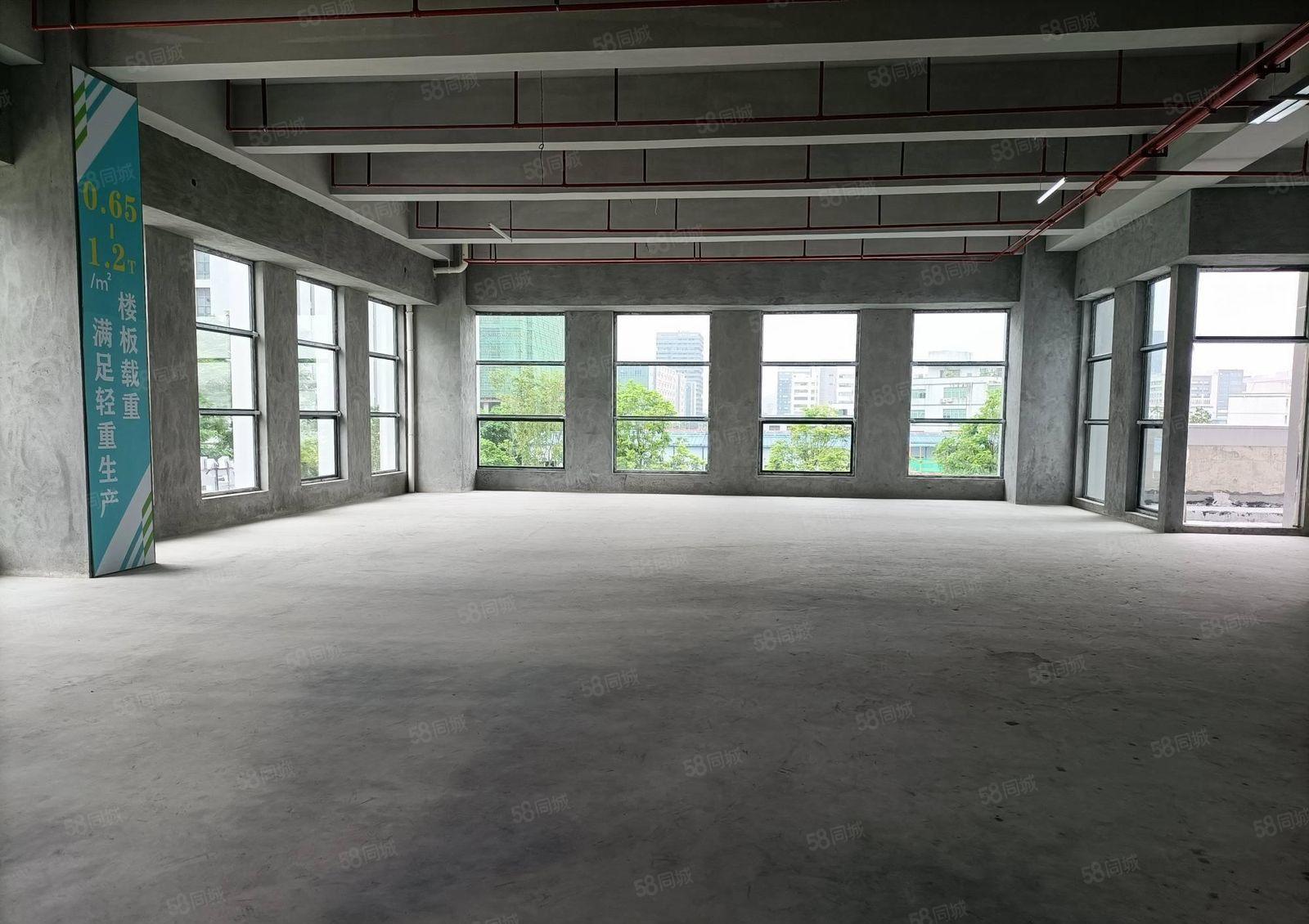 石岩科技园精装1000平办公室电商仓库厂房出租大小分租