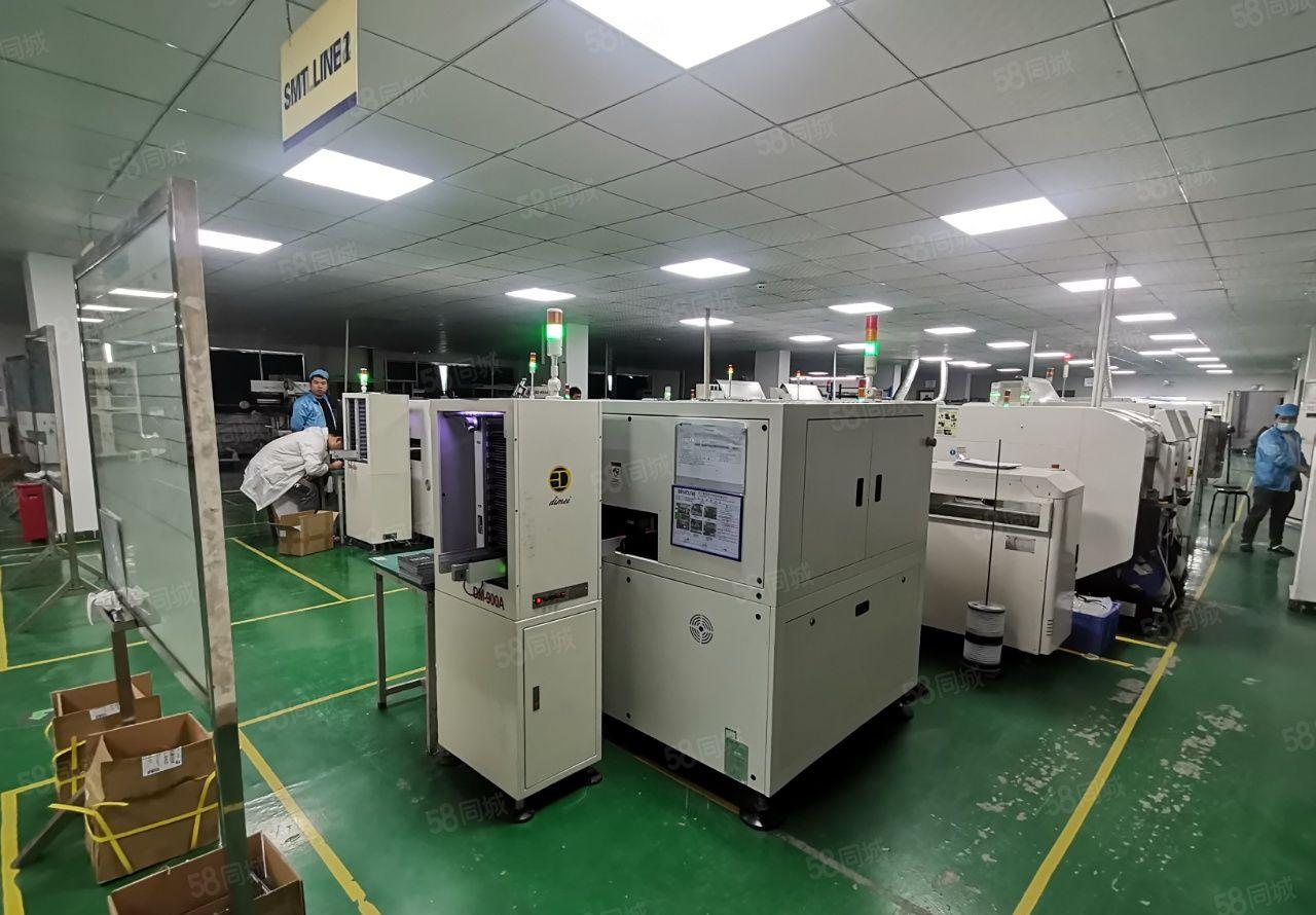 沙井松福大道边上600平厂房出租200平起分租精装修无尘车间